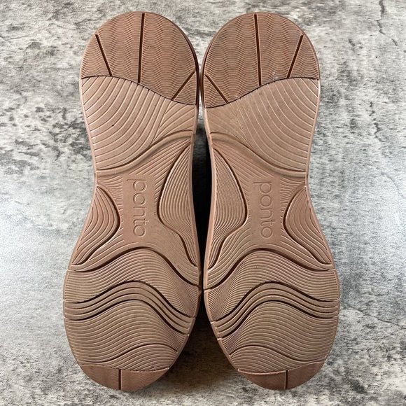 Ponto Pacific Black Shoes Size 11 Loafer Lace Up Dress Business Casual Oxford - Picture 8 of 8